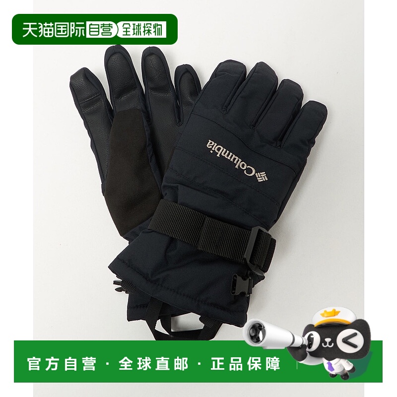 1h可退 日本直邮Columbia儿童防寒手套 半指触屏设计 4-5岁适用 3