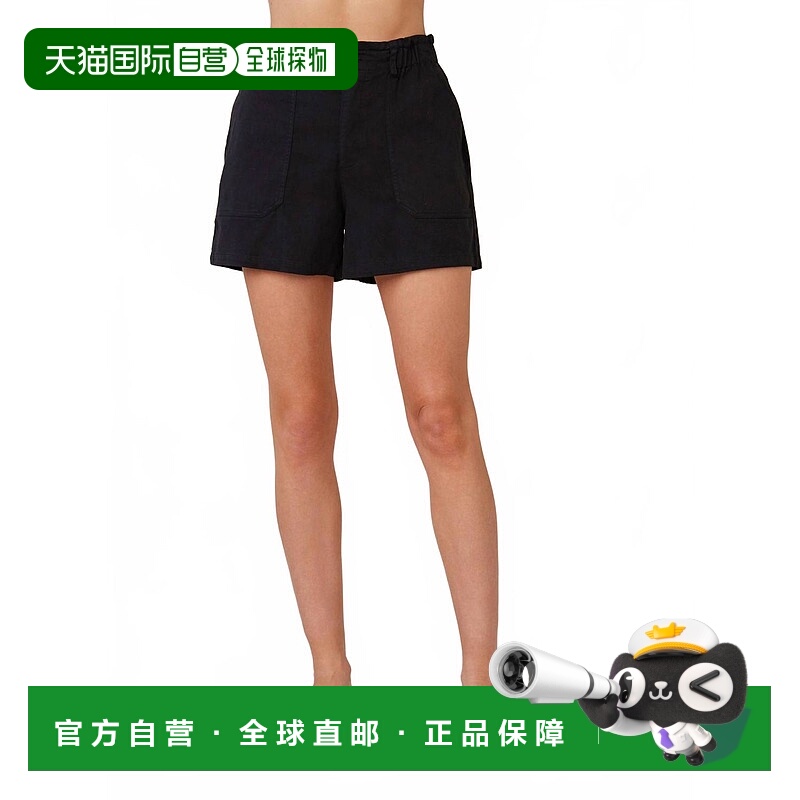 自营 bella dahlCallie Ruffle短款复古黑色-复古黑色 美国奥莱直