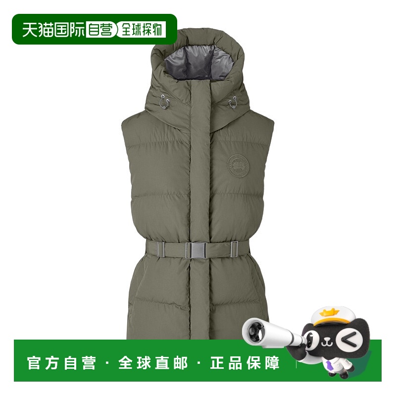 1h可退 香港直邮canada goose 女士 羽绒服可拆卸