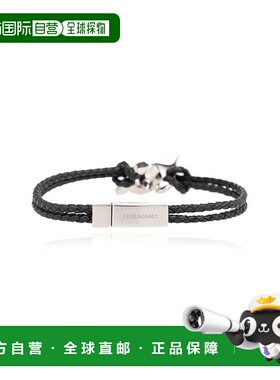 香港直邮SALVATORE FERRAGAMO 男士手链手镯 770360BRSCOFLUID776