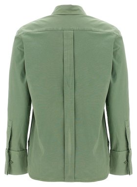 MAX MARA 女士衬衫 FRANCIA016 SS2024 绿色 'Francia' shirt