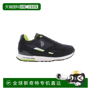 assn.美国POLO polo ASSN.涤纶男式 运动鞋 美国奥 自营 黑色 u.s.