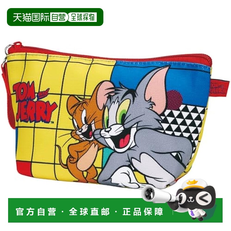 【日本直邮】Skater斯凯达 小物收纳包 猫和老鼠 TOON ZFP1-A