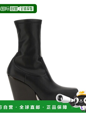 香港直邮Stella Mccartney 斯特拉 麦卡特尼 女士 徽标短靴 81013