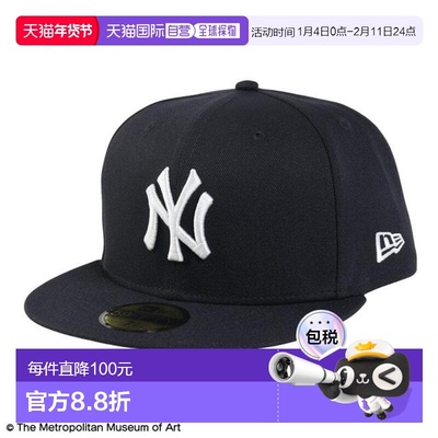 日本直邮NEW ERA 59FIFTY The Met 纽约洋基队棒球帽 [14457388]