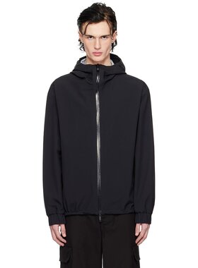 潮奢 Moncler 盟可睐 男士 黑色 Bise 夹克 K10911A0017059889