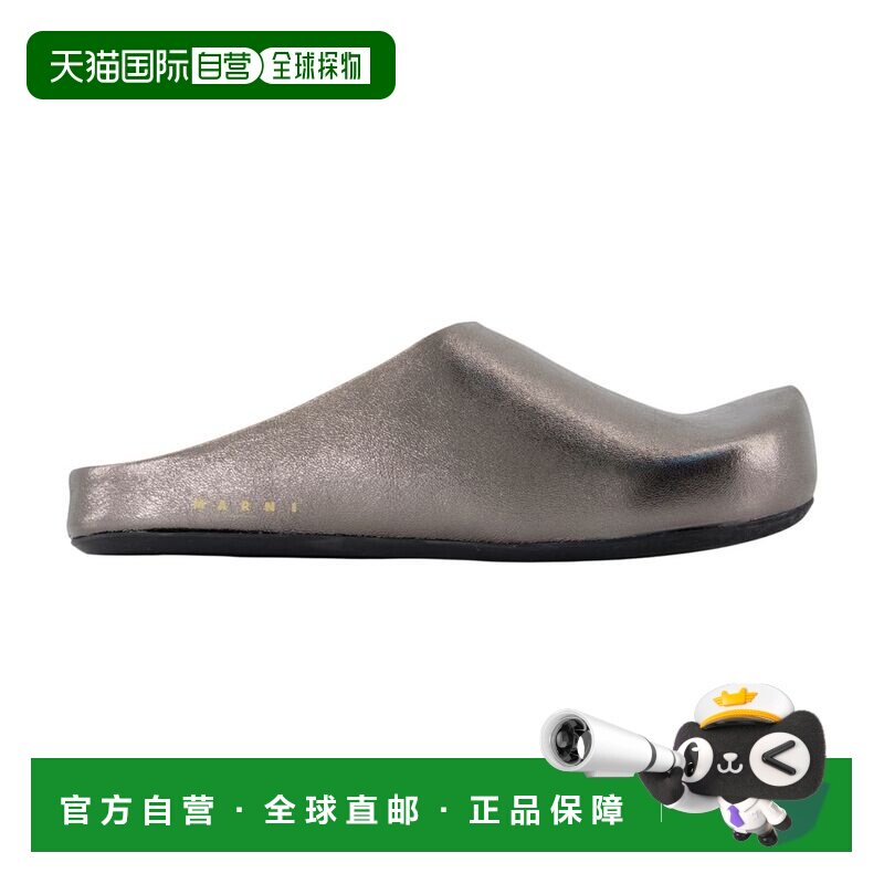 1h可退 香港直邮MARNI 男士拖鞋 SBMR000600PR69500N96 SS2026 灰