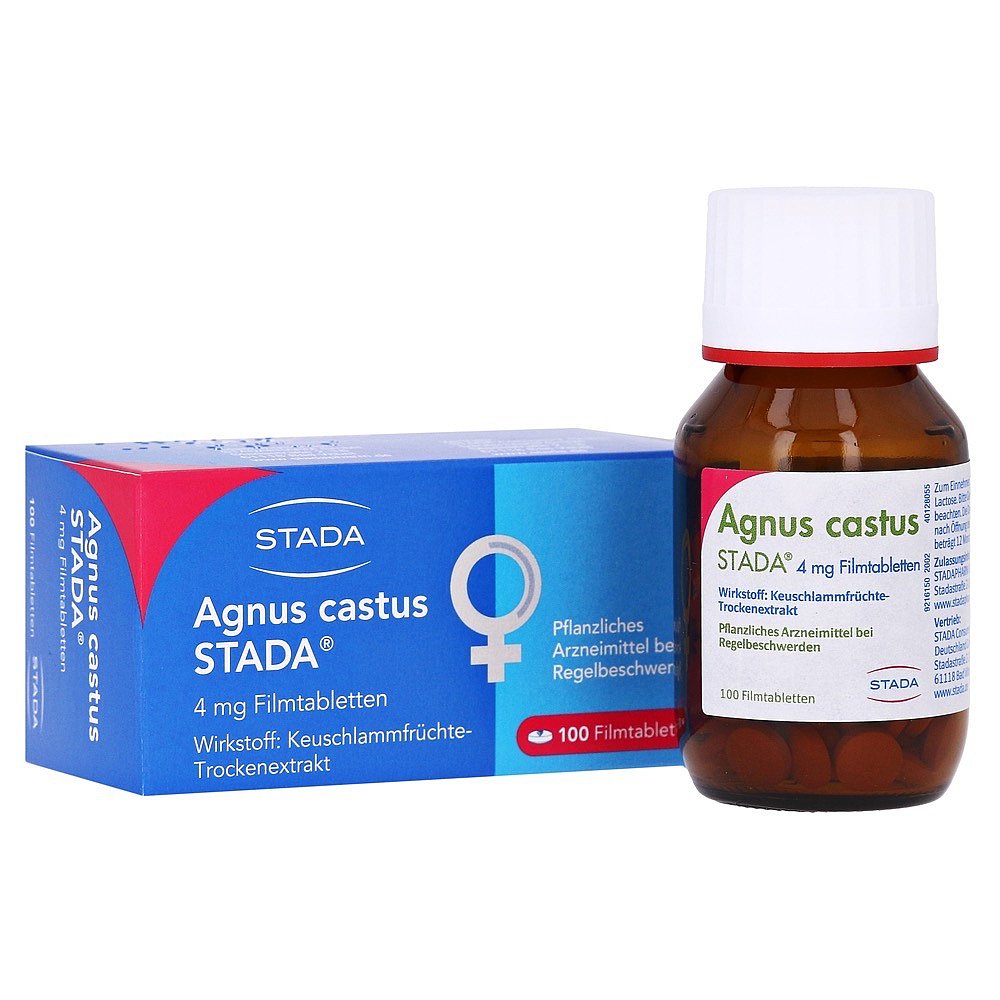 欧洲直邮德国Stada史达德圣洁莓黄体酮调节规律姨妈月经卵巢保养