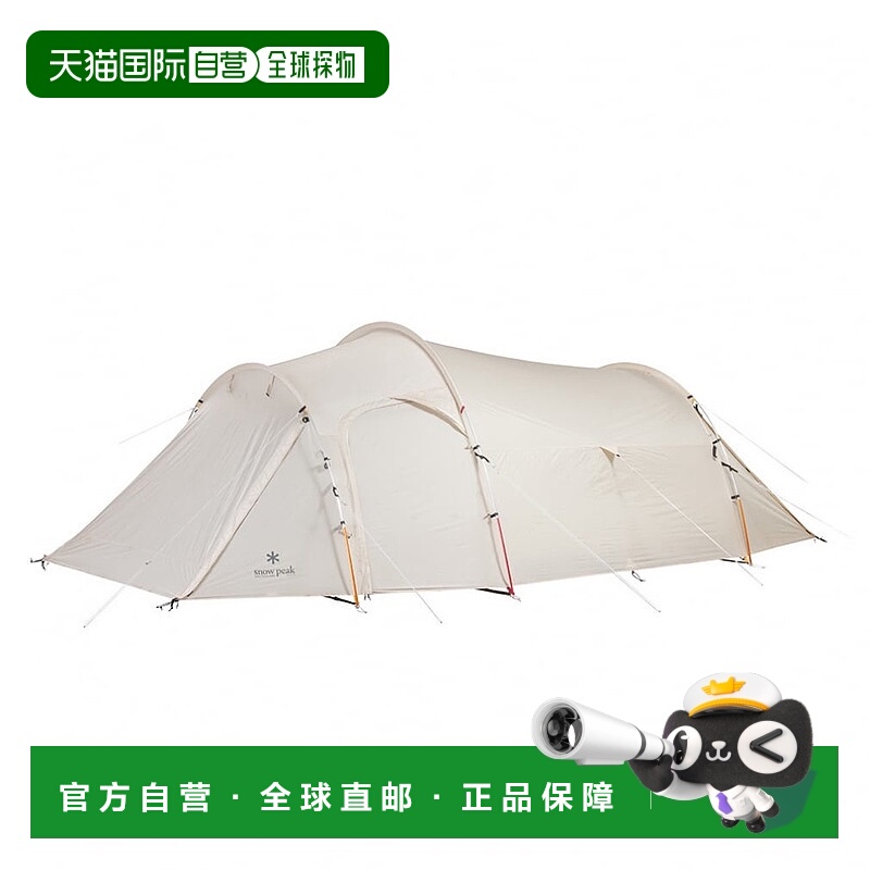 日本直邮snow peak-雪峰保险库象牙SDE0800IVUS营地圆顶帐篷雪峰c