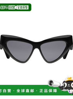 香港直邮GUCCI 女士眼镜 733344J07401012 SS2023 灰色 猫眼框太