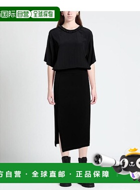 1h可退 【美国直邮】N21女士连衣裙圆领中长款修身时尚优雅自然舒