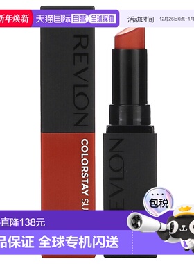 香港直邮Revlon,ColorStay 麂皮墨水唇膏，006 In The Money，0.0