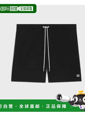 香港直邮CELINE 男士泳装 2Z732519U38NO CO 黑色 Short De Bain