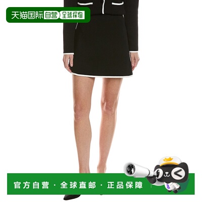 自营Avantlook Mini Skirt - Black 半身裙包臀裙美国直发奥莱