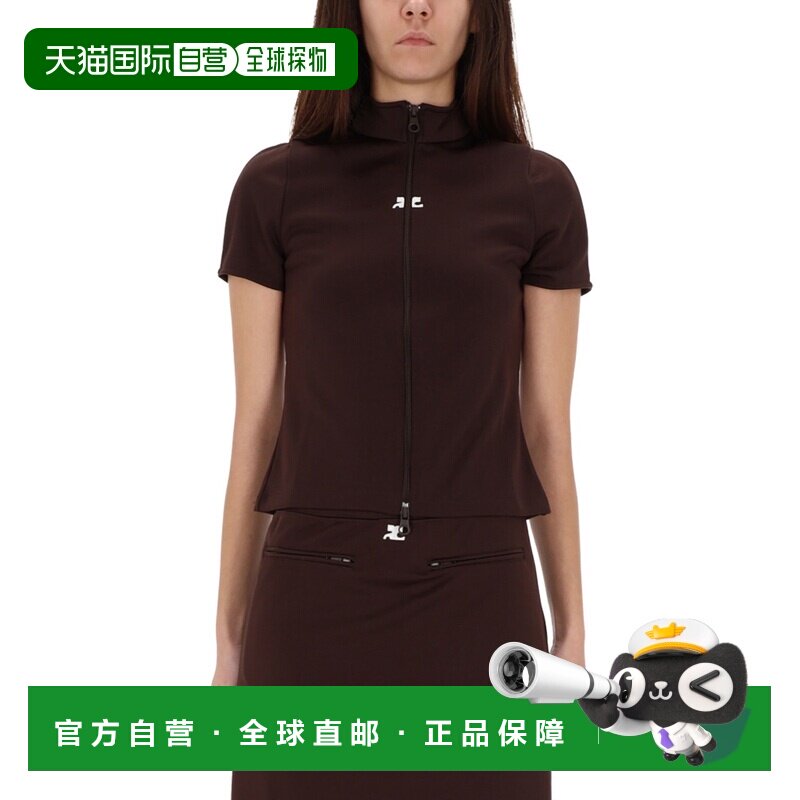 香港直邮COURREGES 女士T恤 325JTO446JS02501983 SS2026短袖
