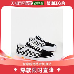 女士Vans Skool Vans 棋盘格纹防水台训练 香港直邮潮奢 Old 范斯