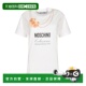 香港直邮Moschino Polos 莫斯奇诺 1h可退 女士 and T恤T恤 A0703