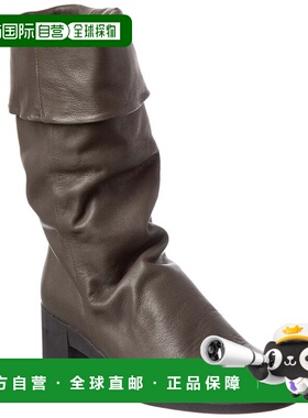 自营Arche Tatcha Leather Boot - Green 女靴美国直发奥莱