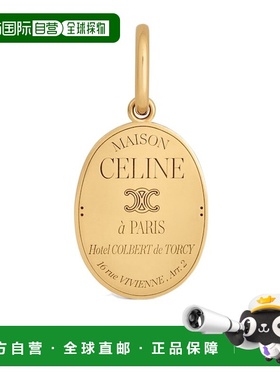 香港直邮CELINE 女士项链 B101O6BRA35OR SS2026 金色 CELINE色饰