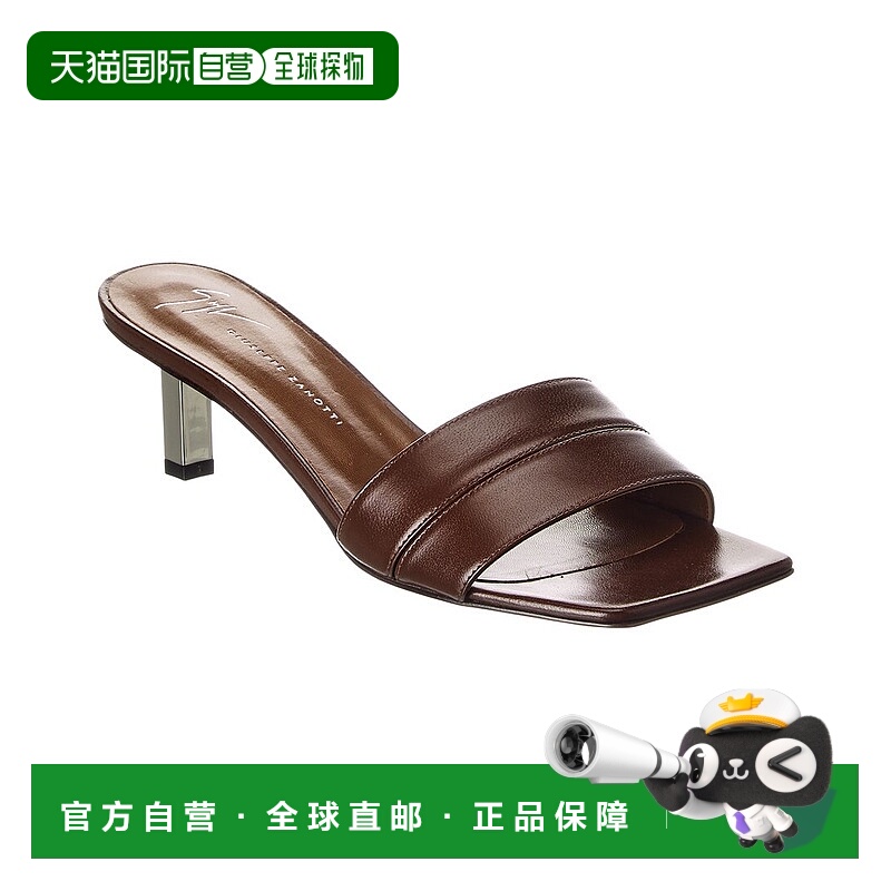 自营Giuseppe Zanotti Obelos 50 Leather Sandal - brown 美国奥