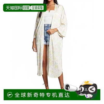自营 saltwater luxe班克斯香草花和服 美国奥莱直发