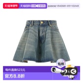 Tint 香港直邮GANNI Rigid SS2026 蓝色 女士半身裙 A1090088567