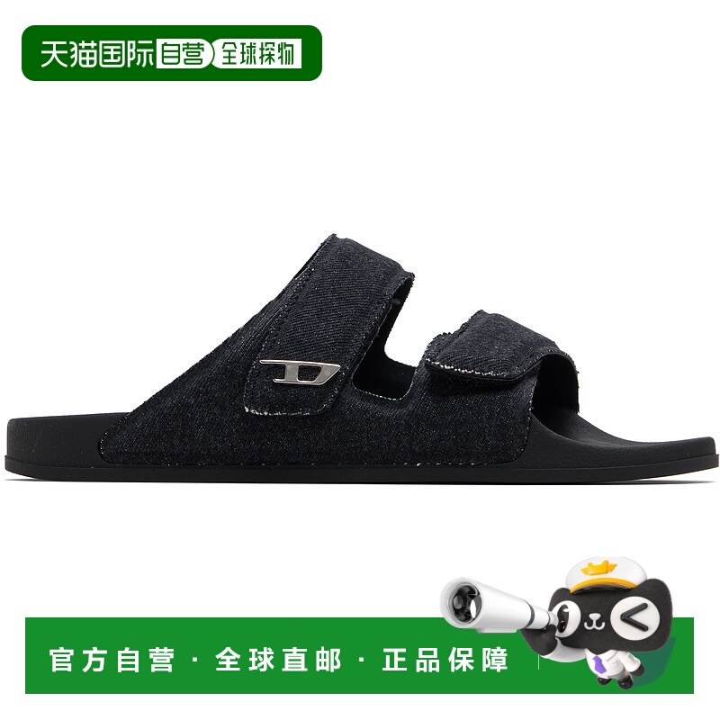 香港直邮潮奢 Diesel 迪赛 男士 黑色 SA-LAX D X 凉鞋 Y03669P61