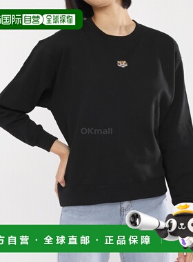韩国直邮KENZO FE5 2SW148 4MF 99J 前老虎刺绣长袖卫衣纯棉T恤衫