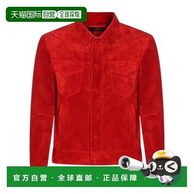 香港直邮Tom Ford 按扣翻领夹克 LBI004LMS028RAI