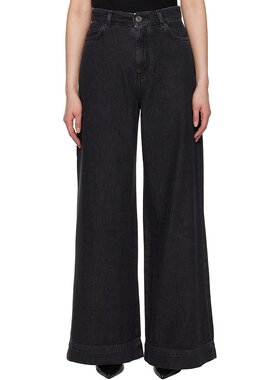 潮奢 Weekend Max Mara 女士 黑色 Vega 牛仔裤 2515181061600