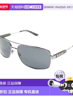 自营Burberry BE 3074 100387 中性方形太阳镜 - 青铜色 【美国奥