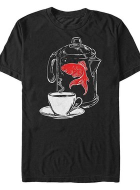 Fifth Sun|Twin Peaks 男士 Fish In The Percolator 短袖 T 恤