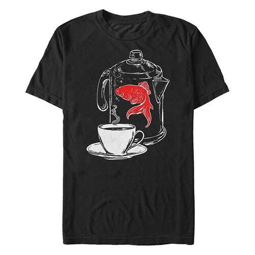 Fifth Sun|Twin Peaks 男士 Fish In The Percolator 短袖 T 恤