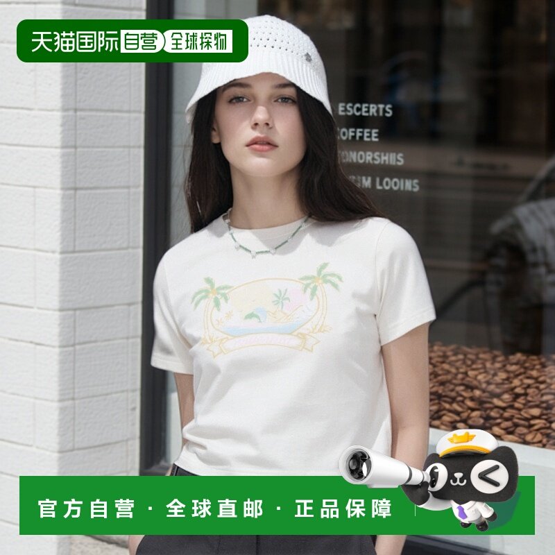 韩国直邮COVERNAT WOMAN 女士女装T恤CO2402ST74IV