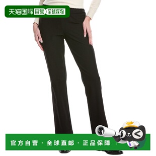 自营EILEEN FISHER Slim Bootcut Pant - Black 裤子美国直发奥莱