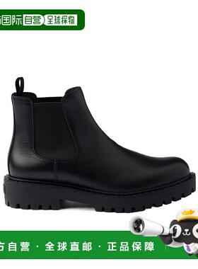 香港直邮Prada 圆头靴子 2TE211070FG001普拉达女靴