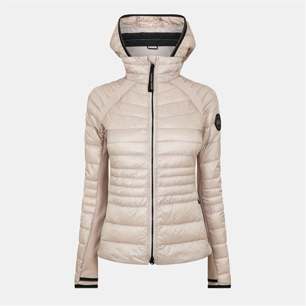 Canada Goose 加拿大鹅 女士 Hybridge Lite 连帽黑色标志夹克