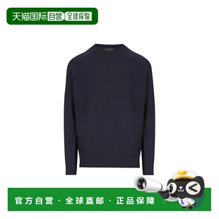 Loro Piana 诺悠翩雅 男士 圆领针织羊绒套衫 FAL9526长针织衫