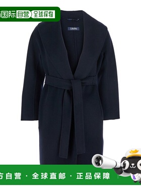 1h可退 香港直邮'S Max Mara 女士 Messi 束腰大衣 2529016061600