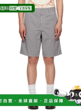 香港直邮潮奢 CARHARTT WIP 男士 灰色 Single Knee 短裤 I031504