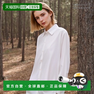 5648W2043OPTICWHITEOW 女士衬衫 AW2022 ROW 香港直邮THE