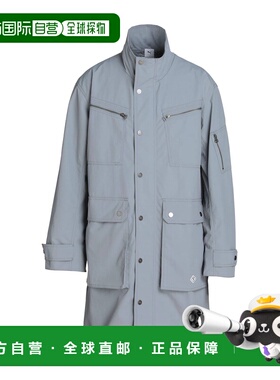 1h可退 香港直邮潮奢 Puma X NanamÍca 女士 长款夹克 grey灰色