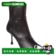 黑色 自营Jimmy 美国奥莱直发高跟女靴 80皮革短靴 Choo Cycas