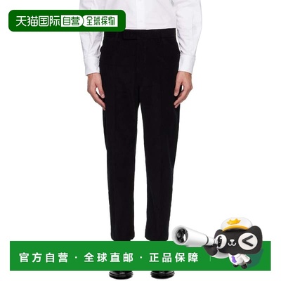 1h可退 香港直邮潮奢 Thom Browne 汤姆 布朗 男士 黑色 Narrow W