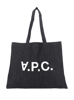 A.P.C. 男士手提包 COCSXM61446 IAI 蓝色 Denim shopping bag