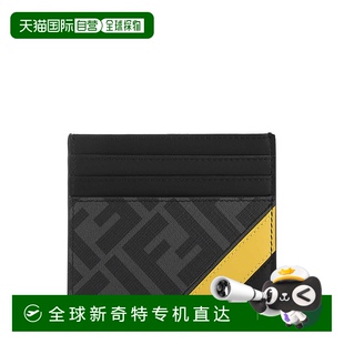 香港直邮FENDI 钱包 1h可退 男士 黑色 7M0164A9XSF0R2A