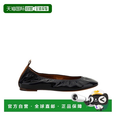 香港直邮Lanvin 圆头芭蕾舞鞋女鞋一脚蹬 FWBAMB02GLOS