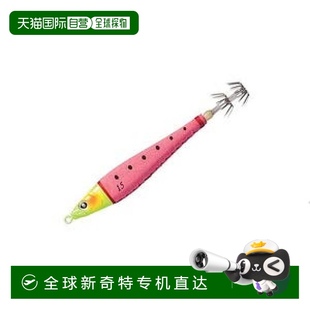 粉色G SEPHIA系列海釣船釣夜光木蝦魷魚(yú)鉤005熒光黃 日本直郵