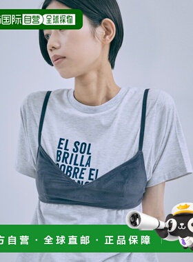 1h可退 日本直邮EN NEUME 女士复古Logo印花T恤 92011