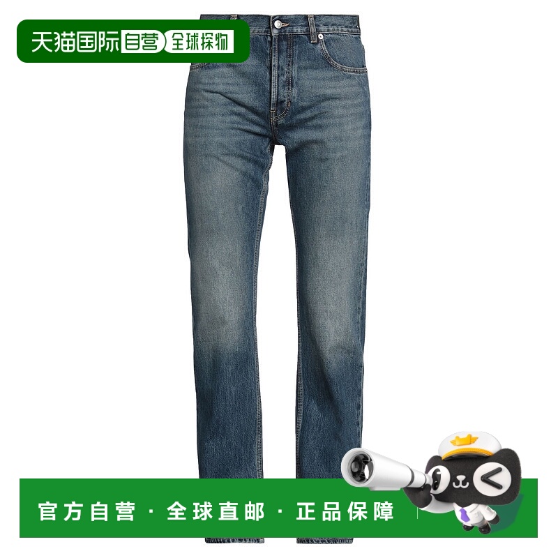 1h可退 香港直邮MCQUEEN 亚历山大 麦昆 男士 牛仔长裤